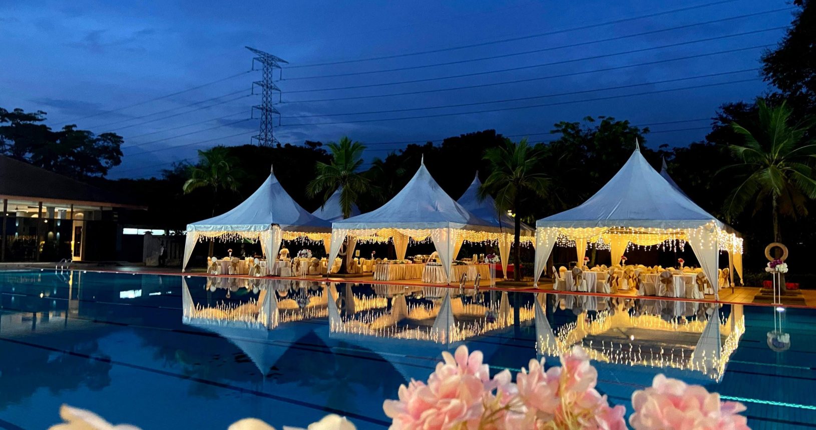 poolside wedding venue selangor